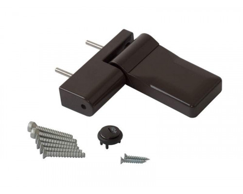 Петля дверная ELEMENTIS серия IQ-Plus 16-19 мм, Коричневый RAL8019 1 ком. Петля дверная ELEMENTIS серия IQ-Plus 16-19 мм, Коричневый RAL8019 1 ком.
