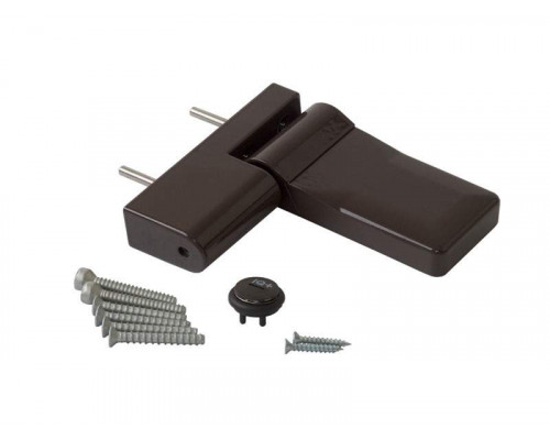 Петля дверная ELEMENTIS серия IQ-Plus 19-22 мм, Коричневый RAL8019 1 ком.