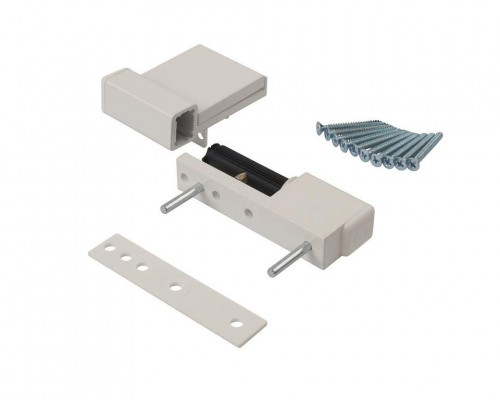 Петля дверная Elementis Compact, на 80кг., Белый RAL9016 1 шт.