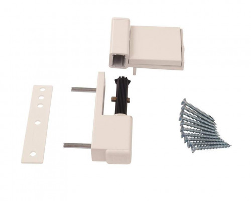 Петля дверная Elementis Compact, на 80кг., Белый RAL9016 1 шт. Петля дверная Elementis Compact, на 80кг., Белый RAL9016 1 шт.