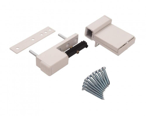 Петля дверная Elementis Compact, на 80кг., Белый RAL9016 1 шт. Петля дверная Elementis Compact, на 80кг., Белый RAL9016 1 шт.