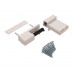 Петля дверная Elementis Compact, на 80кг., Белый RAL9016 1 шт.