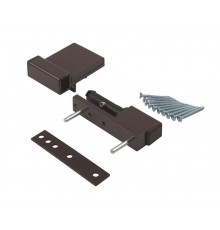 Петля дверная Elementis Compact, на 80кг., Коричневый RAL8019 1 шт.