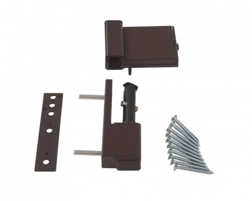 Петля дверная Elementis Compact, на 80кг., Коричневый RAL8019 1 шт. Петля дверная Elementis Compact, на 80кг., Коричневый RAL8019 1 шт.