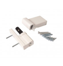 Петля дверная Elementis K-N (15-20 мм), на 120кг., Белый, RAL9016