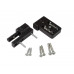 Петля дверная Elementis K-S (15-20 мм), на 100кг., Черный, RAL9005