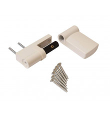 Петля дверная Elementis KTS-RT (15-20 мм), на 100кг., Белый, RAL9016 1 шт.