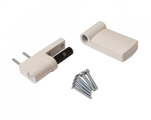 Петля дверная Elementis KTV-RT (15-20 мм), на 120кг., Белый, RAL9016 1 шт.