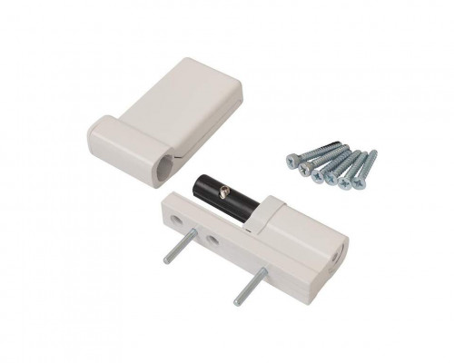 Петля дверная Elementis K-V (15-20 мм), на 120кг., Белый RAL9016 1 шт. Петля дверная Elementis K-V (15-20 мм), на 120кг., Белый RAL9016 1 шт.