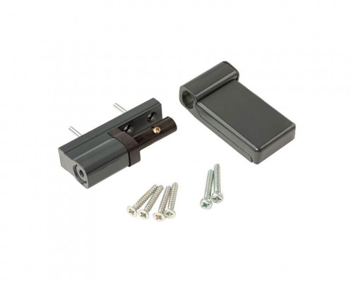 Петля дверная Elementis K-V (15-20 мм), на 120кг., RAL7016 антрацит 1 шт. Петля дверная Elementis K-V (15-20 мм), на 120кг., RAL7016 антрацит 1 шт.
