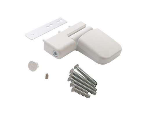 Петля дверная Maxbar 89NN, 16,5-19 мм, Белый RAL9016 Петля дверная Maxbar 89NN, 16,5-19 мм, Белый RAL9016
