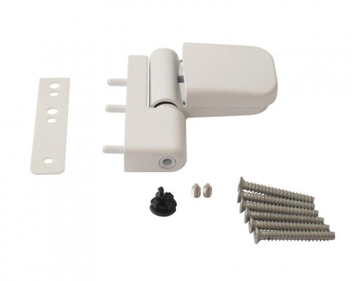 Петля дверная Maxbar 89NN, 16,5-19 мм, Белый RAL9016 Петля дверная Maxbar 89NN, 16,5-19 мм, Белый RAL9016