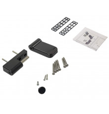 Петля дверная на 160 кг, наплав 17-21,  RAL8019 коричневый