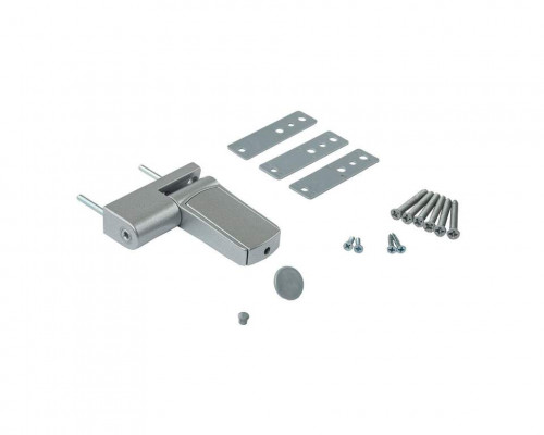Петля дверная регулируемая 3-D 90мм (14-19.5 мм) на 90 кг, серебр. 1 шт.