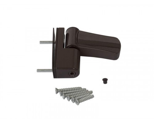 Петля дверная ECO Tiger Junior 16-19 мм, Коричневый RAL8019 1 ком.