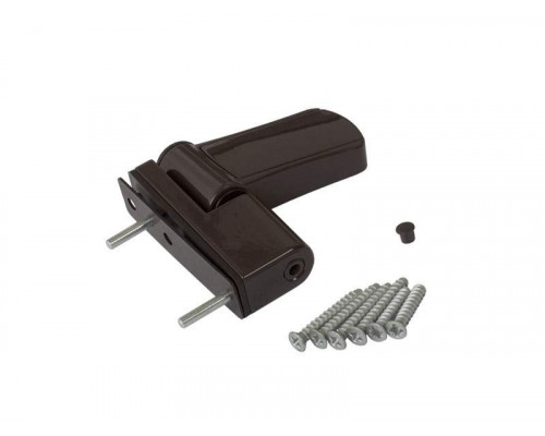 Петля дверная ECO Tiger Junior 16-19 мм, Коричневый RAL8019 1 ком.
