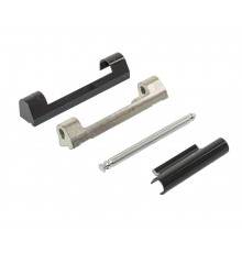 Петля на раме верхняя нерегул P 3/130, NX (SET 1) (антрац. R02.2)