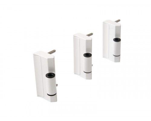 Петля на створке 30мм Patio FOLD Alu /3 шт./ белая