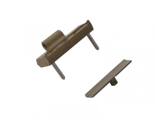 Петля на створке 30мм штифт 25мм Patio FOLD Alu /3 шт./ неокрашенная