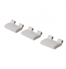 Петля на створке 40мм FOLD /3 шт./, белая R07.2