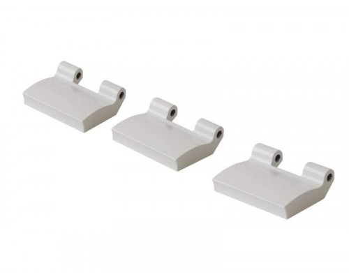 Петля на створке 40мм FOLD /3 шт./, белая R07.2