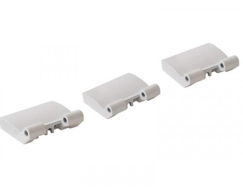 Петля на створке 40мм FOLD /3 шт./, белая R07.2