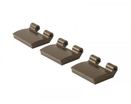 Петля на створке 40мм FOLD /3 шт./, сред. бронза R05.3