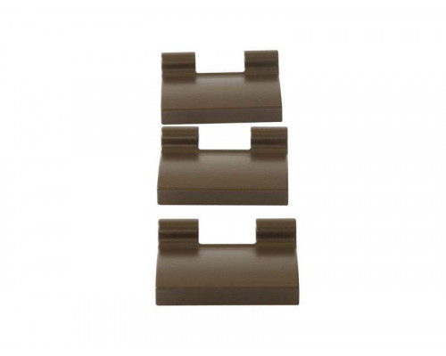 Петля на створке 40мм FOLD /3 шт./, сред. бронза R05.3