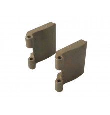 Петля на створке 50мм Patio FOLD Alu /3 шт./ неокрашенный 1 ком.