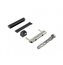 Петля нижн. на створке  K 6/130, регулируемая NT/NX (SET2+3) (антрац. R02.2)