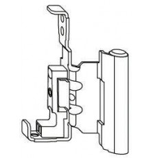 Петля нижняя створочная фальцевая KF-12/20-13 правый 1 шт.