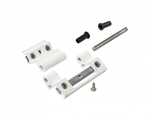 Петля поворотная/фрамужная оконная, Европаз V.01, V.02, нерегулир., бел. RAL9010 1 шт.