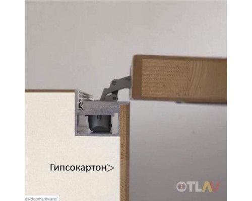 Петля скрытая для компланарных дверей, универсальная, 3D, 130x32/25 мм, 60 кг, цамак и алюминий, с 4 накладками и 4 винтами для крепления накладок, никель матовый 1 шт. Петля скрытая для компланарных дверей, универсальная, 3D, 130x32/25 мм, 60 кг, цамак и алюминий, с 4 накладками и 4 винтами для крепления накладок, никель матовый 1 шт.
