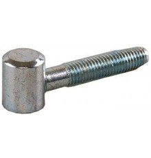 Петля ввертная, 2-штыревая, створочная часть, диаметр 14 мм, сталь, оцинкованный 1 шт.