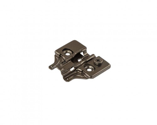 Планка монтажная 3D для петель Firmax Smartline Clip On BLACK,Soft-Close, H=2, крестовая с регулировкой по высоте, под саморез Планка монтажная 3D для петель Firmax Smartline Clip On BLACK,Soft-Close, H=2, крестовая с регулировкой по высоте, под саморез