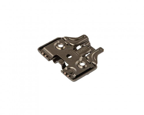 Планка монтажная 3D для петель Firmax Smartline Clip On BLACK,Soft-Close, H=2, крестовая с регулировкой по высоте, под саморез Планка монтажная 3D для петель Firmax Smartline Clip On BLACK,Soft-Close, H=2, крестовая с регулировкой по высоте, под саморез