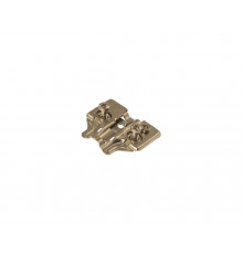 Планка монтажная 3D для петель Firmax Smartline Clip On, Soft-Close, H=0, крестовая с регулировкой по высоте, под евровинт 1 шт.
