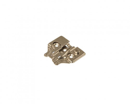 Планка монтажная 3D для петель Firmax Smartline Clip On, Soft-Close, H=0, крестовая с регулировкой по высоте, под саморез 1 шт.