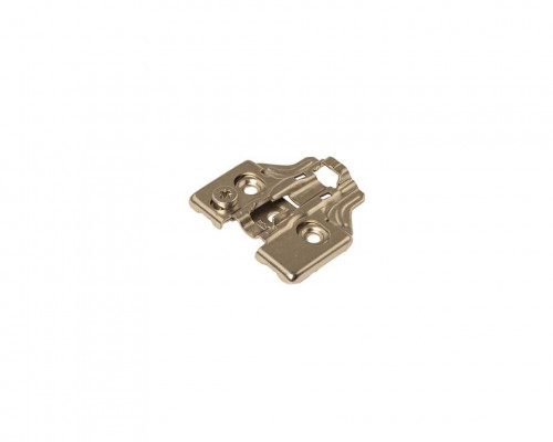 Планка монтажная 3D для петель Firmax Smartline Clip On, Soft-Close, H=0, крестовая с регулировкой по высоте, под саморез 1 шт.