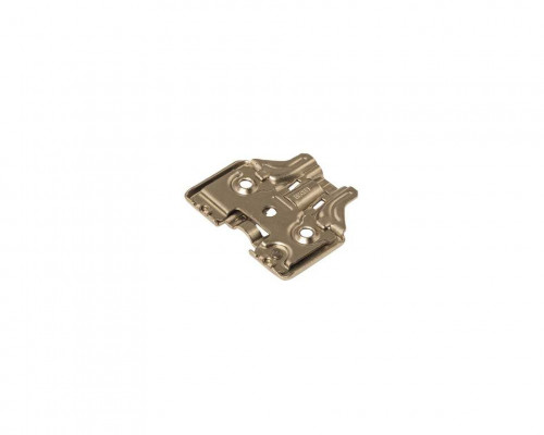 Планка монтажная 3D для петель Firmax Smartline Clip On, Soft-Close, H=0, крестовая с регулировкой по высоте, под саморез 1 шт.