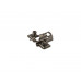 Планка монтажная для петель Firmax Smartline Clip On BLACK,Soft-Close,H=4, крестовая, евровинт