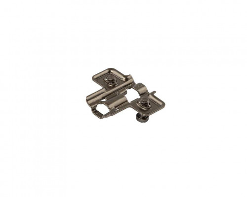 Планка монтажная для петель Firmax Smartline Clip On BLACK, Soft-Close, H=2, крестовая, евровинт Планка монтажная для петель Firmax Smartline Clip On BLACK, Soft-Close, H=2, крестовая, евровинт