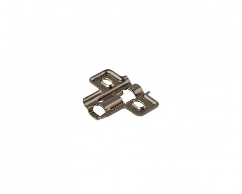 Планка монтажная для петель Firmax Smartline Clip On BLACK, Soft Close, H=2, крестовая, под саморез Планка монтажная для петель Firmax Smartline Clip On BLACK, Soft Close, H=2, крестовая, под саморез