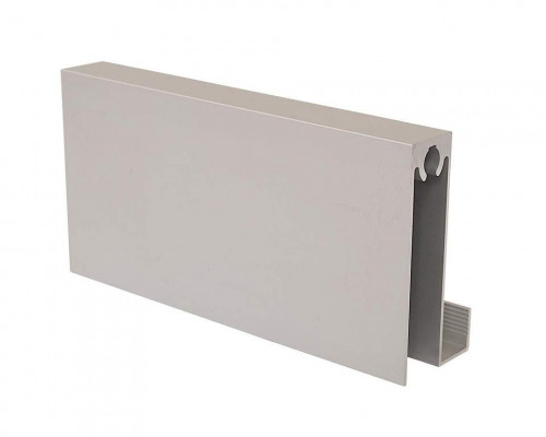 Планка нижняя Classic Slim, алюминий, L=5800 мм, серебро. 1 шт. Планка нижняя Classic Slim, алюминий, L=5800 мм, серебро. 1 шт.