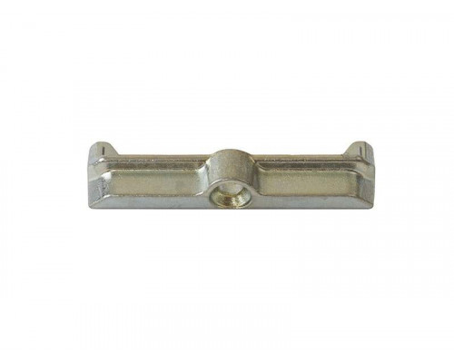 Планка ответная Maxbar под цапфы, Серебристый,  S730/Veka Topline (13 мм) 1 шт.