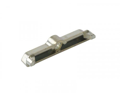 Планка ответная Maxbar под цапфы, Серебристый,  S730/Veka Topline (13 мм) 1 шт.