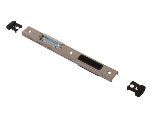 Планка ответная Maxbar для ригеля и защелки, регулир., нерж. сталь, левая, U24x8.5, Татпроф 1 шт.