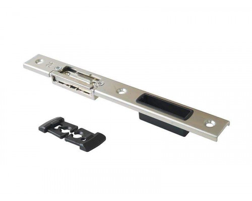 Планка ответная Maxbar для ригеля и защелки, регулируемая, правая, U24x5 1 шт. Планка ответная Maxbar для ригеля и защелки, регулируемая, правая, U24x5 1 шт.
