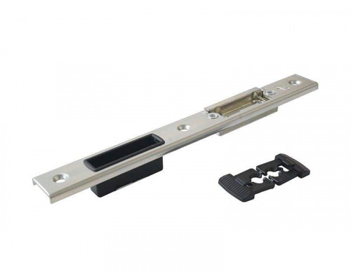 Планка ответная Maxbar для ригеля и защелки, регулируемая, правая, U24x5 1 шт. Планка ответная Maxbar для ригеля и защелки, регулируемая, правая, U24x5 1 шт.