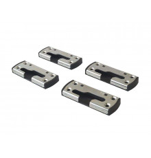 Планка ответная противовзломная проветривания правая (4шт.),  Euro/Prestige Design 86